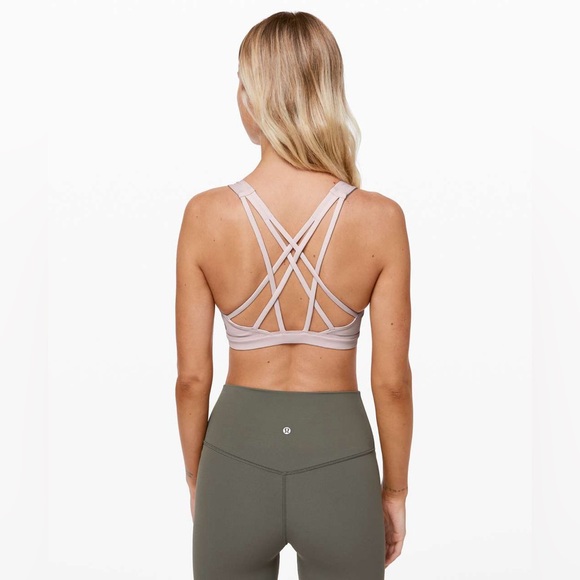 Lululemon Free To Be Serene Bra in Pink Bliss size 6 - Picture 1 of 12